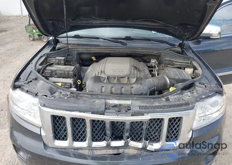 2013 Jeep Grand Cherokee Overland z USA, uszkodzony, nr VIN 1C4RJFCT9DC544787